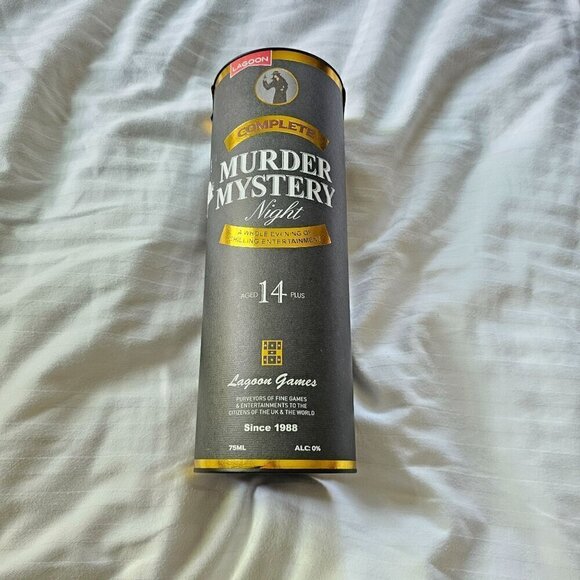 Complete Murder Mystery Night Game For Adults Aged 14+ By Lagoon, Never Opened - Picture 1 of 10